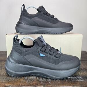 Vessi Stormburst Lowtop Womens Size 5 Waterproof Shoes Sneakers Hiking Black